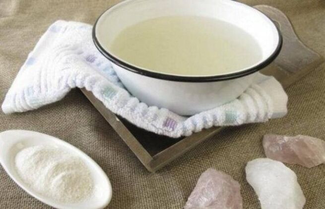 obklady so sódou na zväčšenie penisu