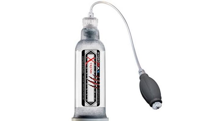 hydropumpa na zväčšenie penisu